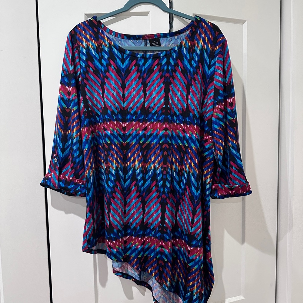 Vibrant Multicolor Women's Top